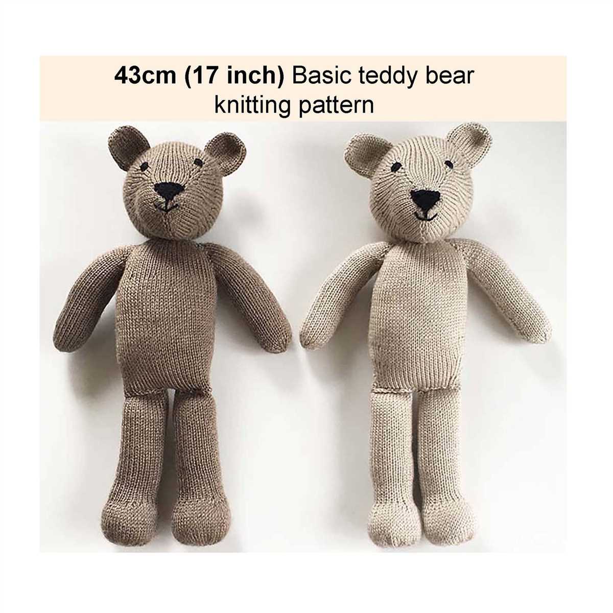 Discover Free Knitting Patterns For Teddy Bear Clothes In The UK