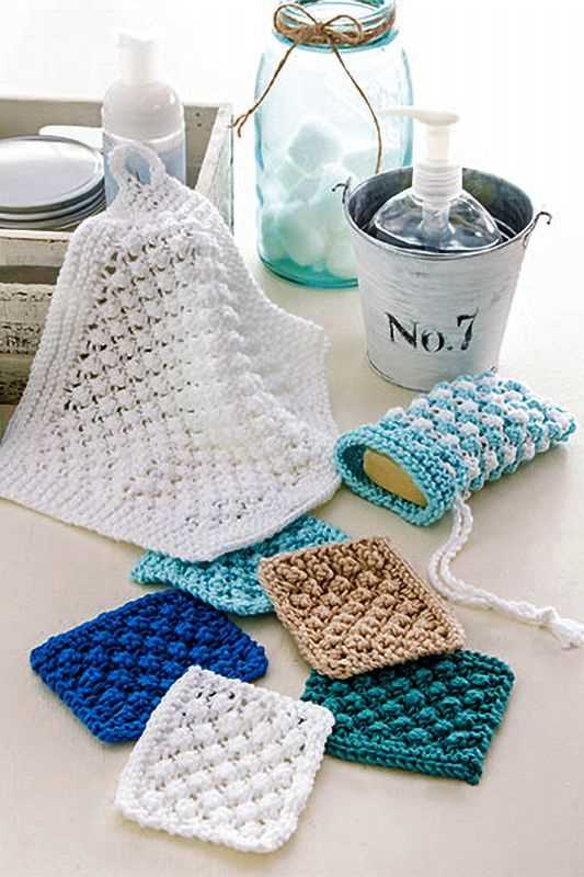 Free Pattern For Hand Knit Scrubbies