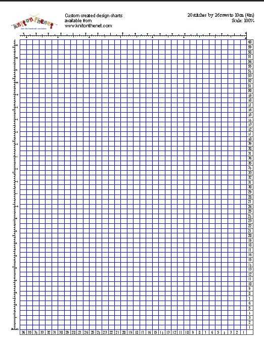 Design Your Own Knit Patterns With Graph Paper